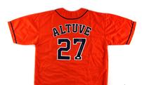 JOSE ALTUVE AUTOGRAPHED ASTROS JERSEY 202//121